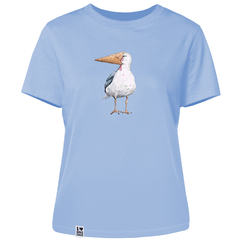 Eisvogel - Damen Shirt | 100% Bio-Baumwolle