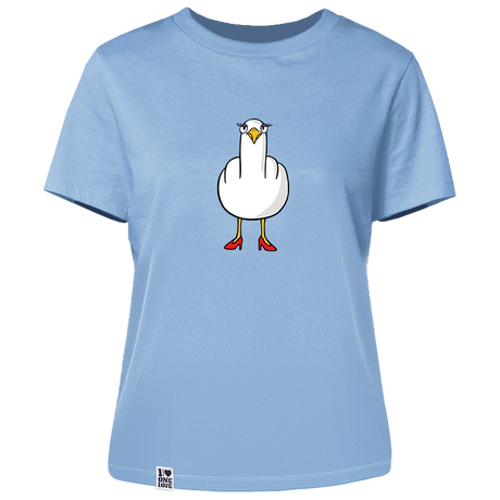 F**k You Möwenlady - Damen Shirt | 100% Bio-Baumwolle