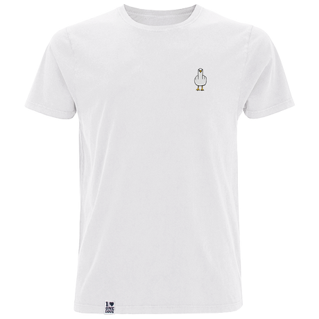 F**k You Möwe - Herren Shirt | Edler Stick