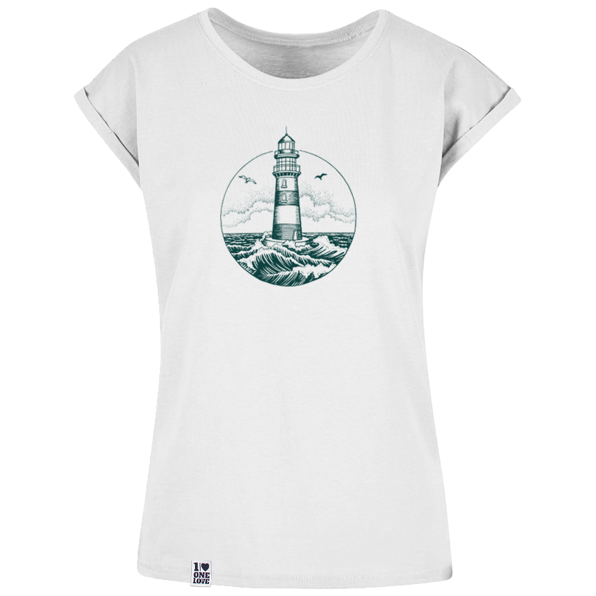Leuchtturm -  Damen Shirt | 100% Bio-Baumwolle