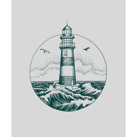 Leuchtturm -  Damen Shirt | 100% Bio-Baumwolle