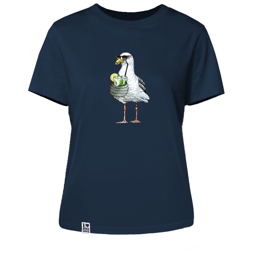 Schluckspecht - Damen Shirt | 100% Bio-Baumwolle