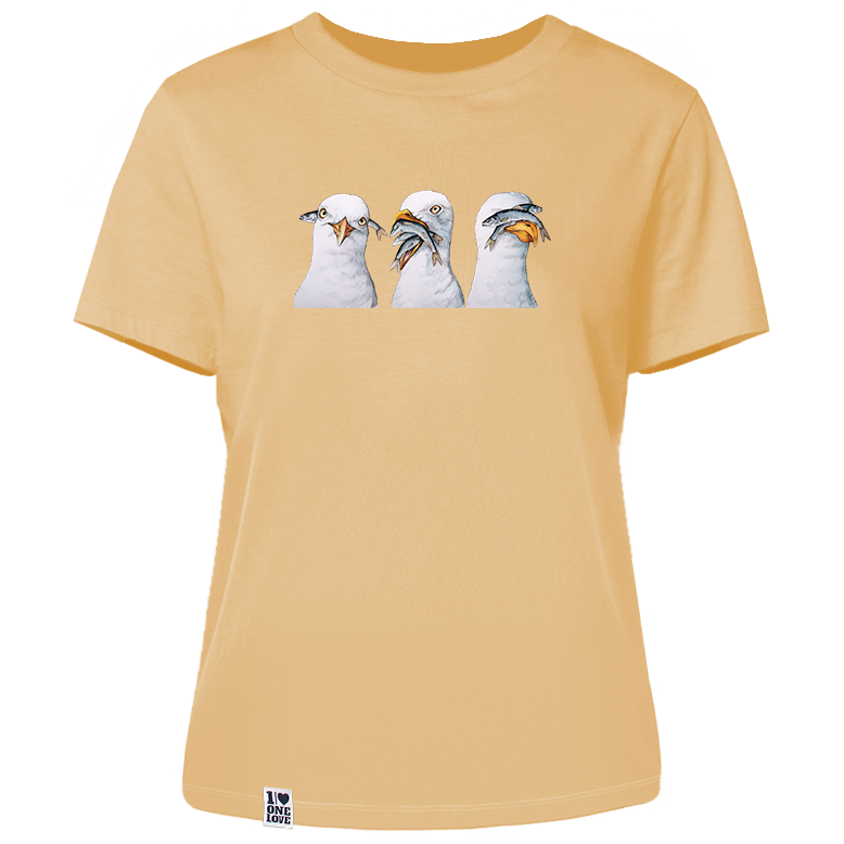 Möwen - Damen Shirt | 100% Bio-Baumwolle