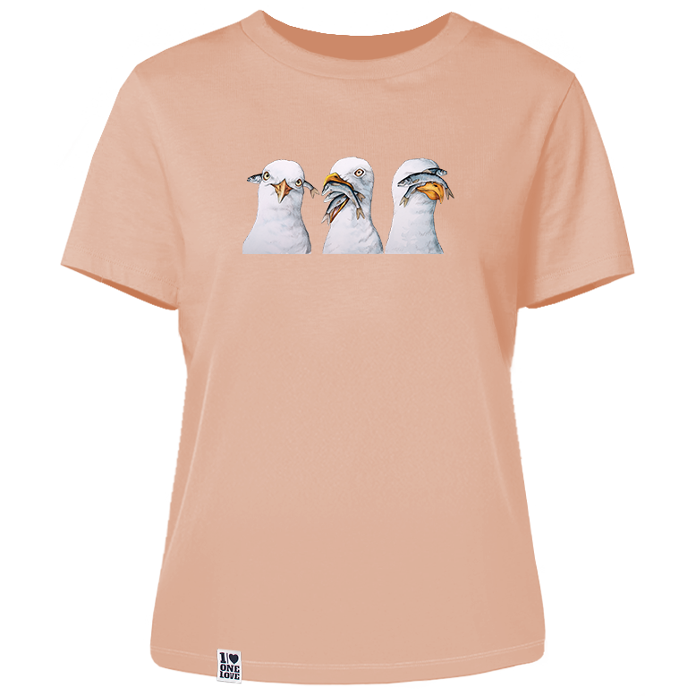 Möwen - Damen Shirt | 100% Bio-Baumwolle
