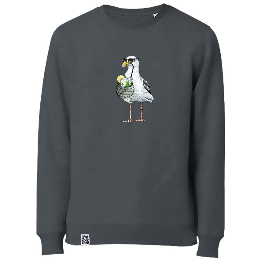 Möwen-Moment: Nachhaltiger Sweater für Meerfreunde