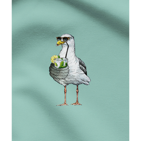 Möwen-Moment: Nachhaltiger Sweater für Meerfreunde