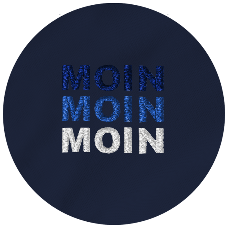 Moin - Herren Shirt | 100% Bio-Baumwolle | Edler Stick