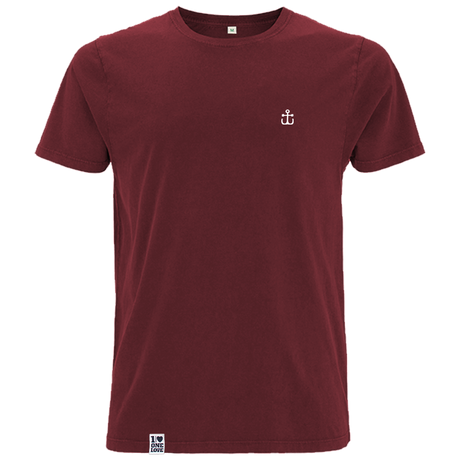 Anker - Herren Shirt | 100% Bio-Baumwolle | Edler Stick