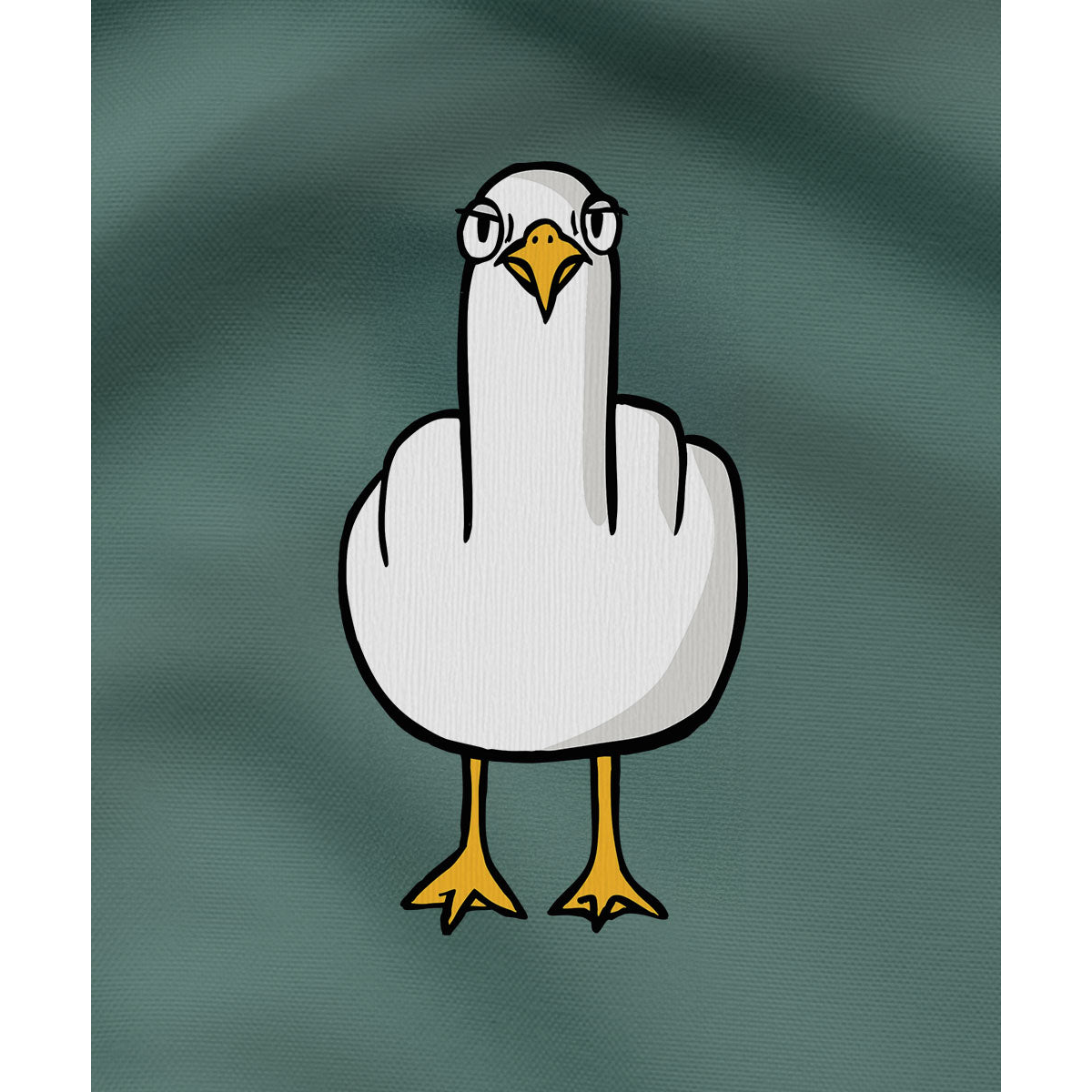 F**k You Möwe - Damen Shirt | 100% Bio-Baumwolle