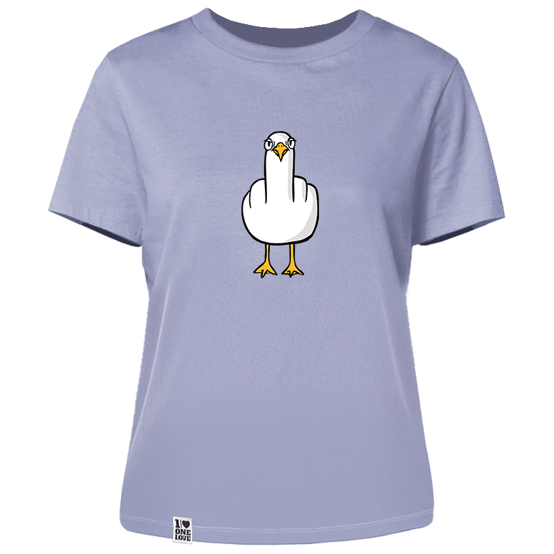 F**k You Möwe - Damen Shirt | 100% Bio-Baumwolle