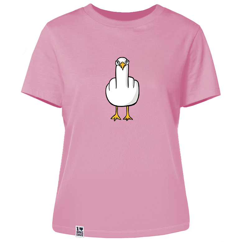 F**k You Möwe - Damen Shirt | 100% Bio-Baumwolle