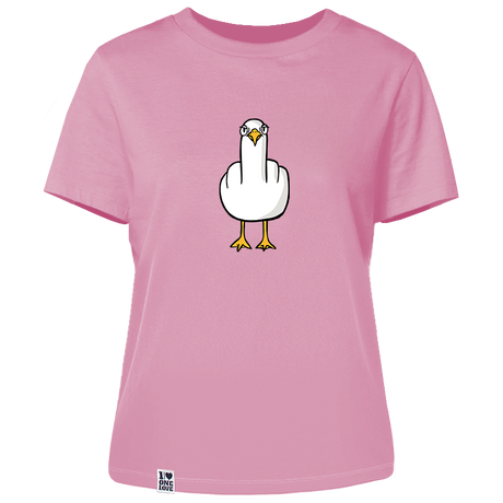 F**k You Möwe - Damen Shirt | 100% Bio-Baumwolle