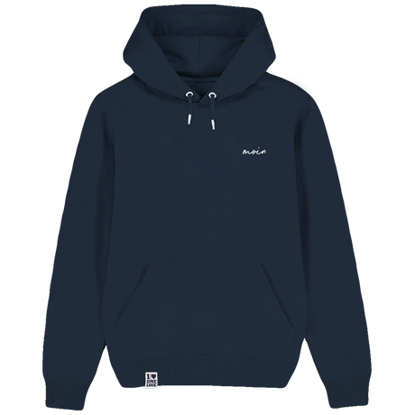 Moin – Unisex Hoodie | 100% Bio-Baumwolle | Edler Stick