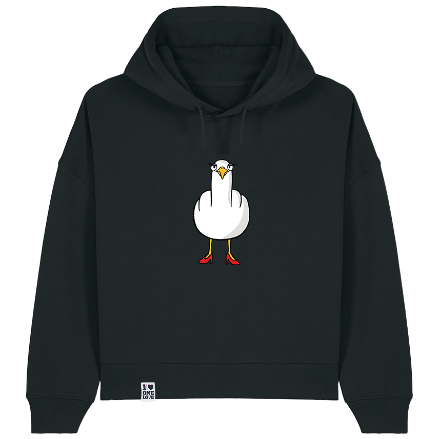F**k You Möwenlady - Damen Hoodie | Bio-Baumwolle