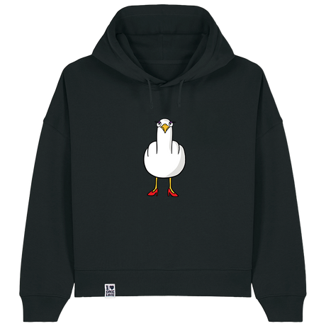 F**k You Möwenlady - Damen Hoodie | Bio-Baumwolle