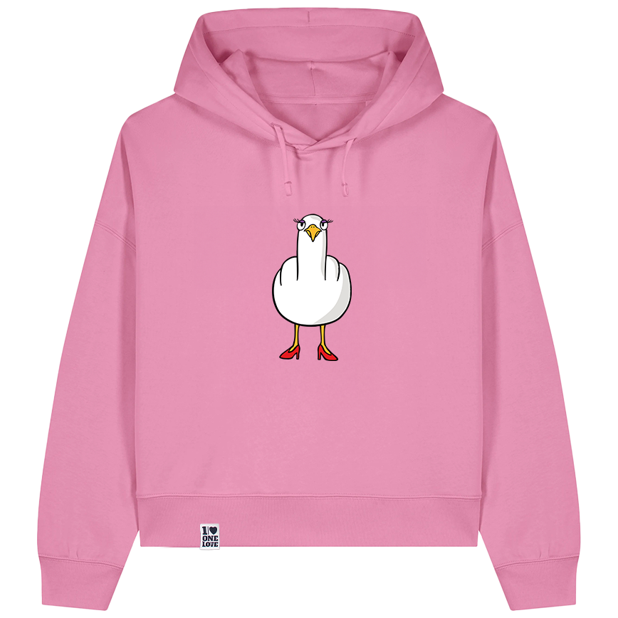 F**k You Möwenlady - Damen Hoodie | Bio-Baumwolle