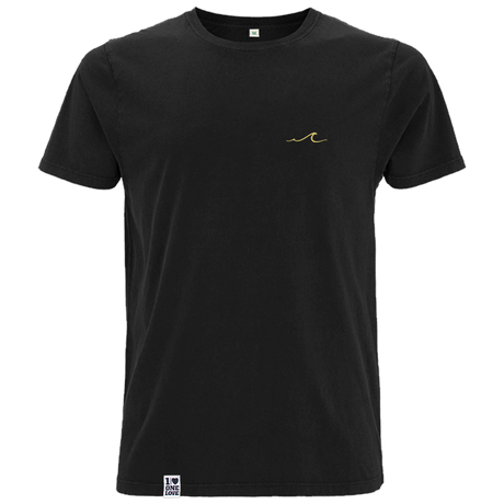 Welle - Herren Shirt | 100% Bio-Baumwolle | Edler Stick