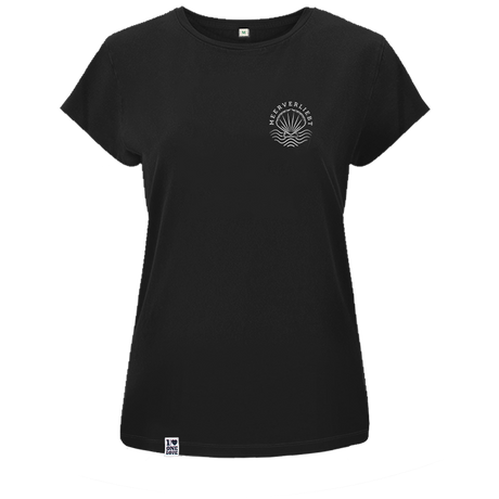 Muscheln -  Damen Shirt | 100% Bio-Baumwolle | Edler Stick