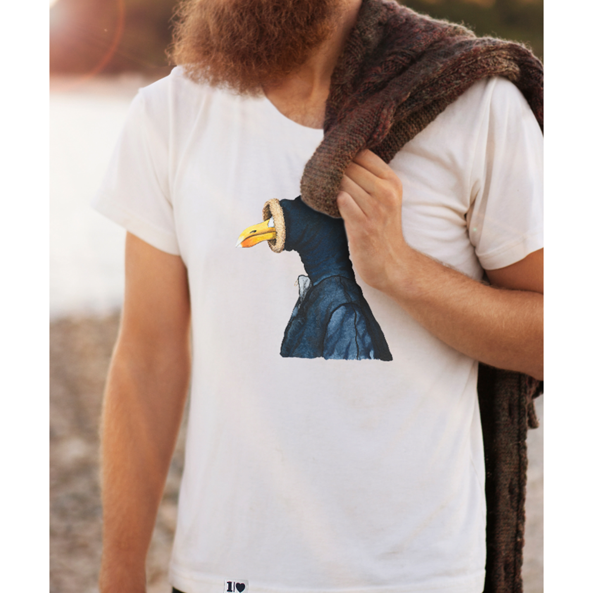 Sturmmöwe -  Herren Shirt | 100% Bio-Baumwolle