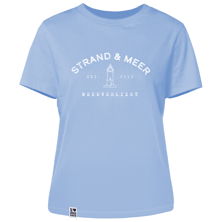 Strand & Meer – Damen Shirt | 100% Bio-Baumwolle
