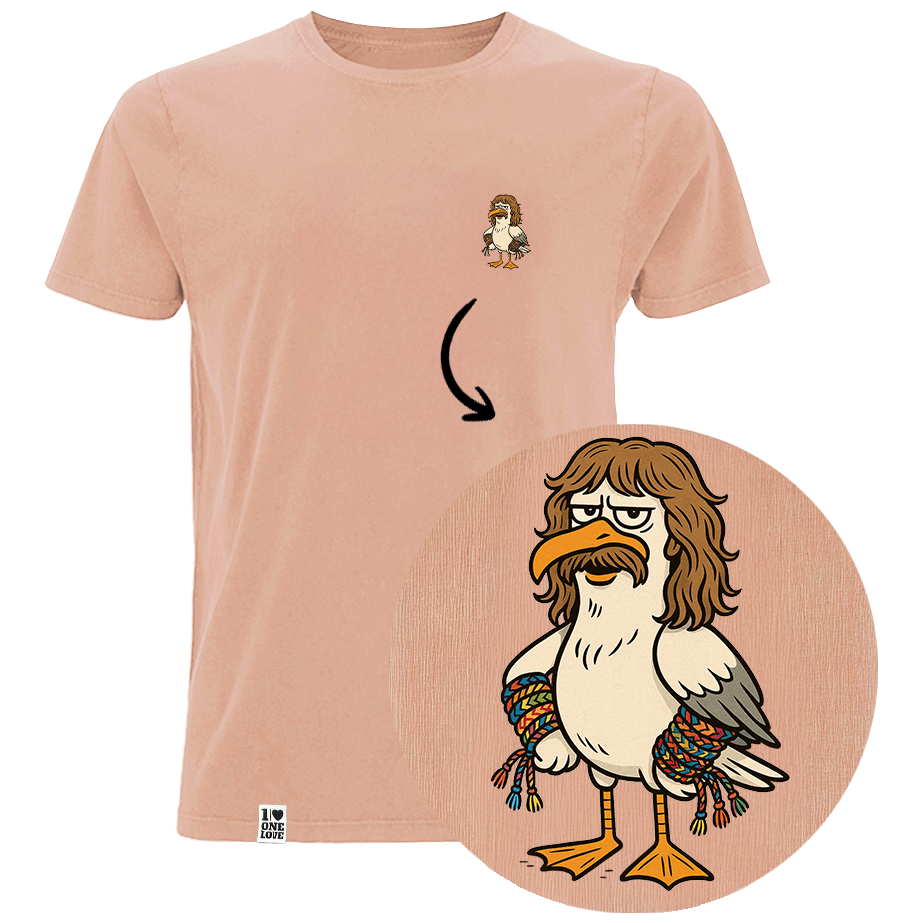 Möwe Wolle Shirt Herren Organic | 100% Bio-Baumwolle