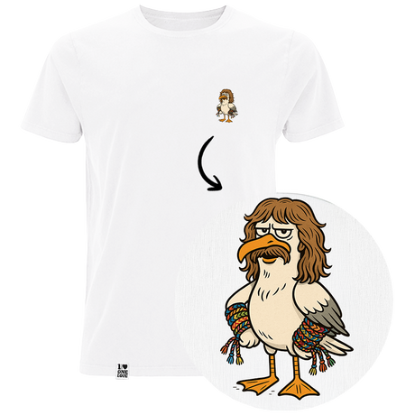 Möwe Wolle Shirt Herren Organic | 100% Bio-Baumwolle