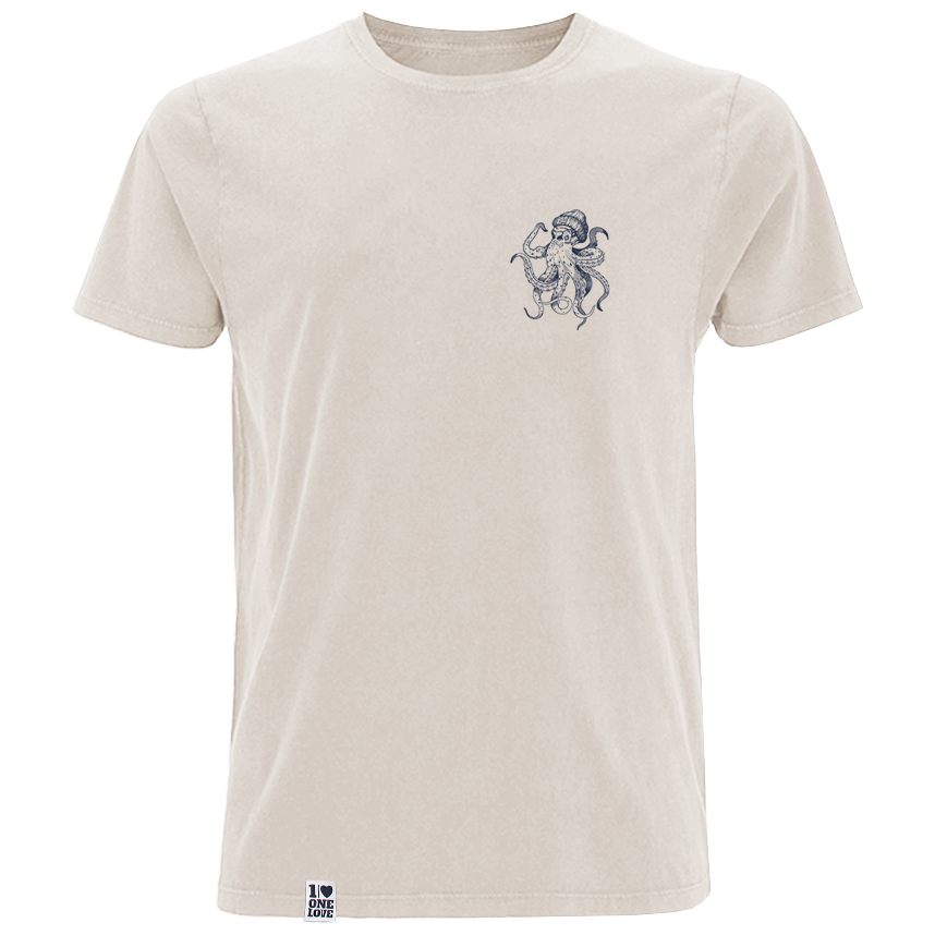 Krake -  Herren Shirt | 100% Bio-Baumwolle