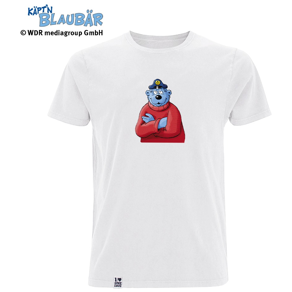 Käpt'n Blaubär - Herren Shirt | 100% Bio-Baumwolle