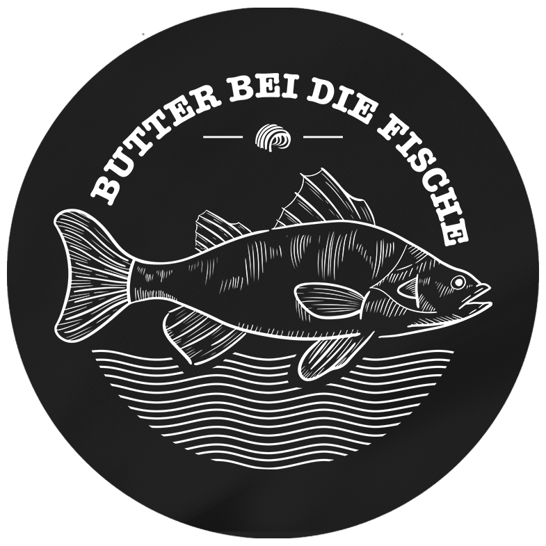 Butter bei die Fische - Herren Shirt | 100% Bio-Baumwolle
