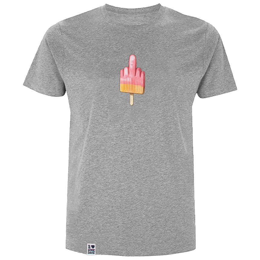 Mittelfinger - Herren Shirt | 100% Bio-Baumwolle