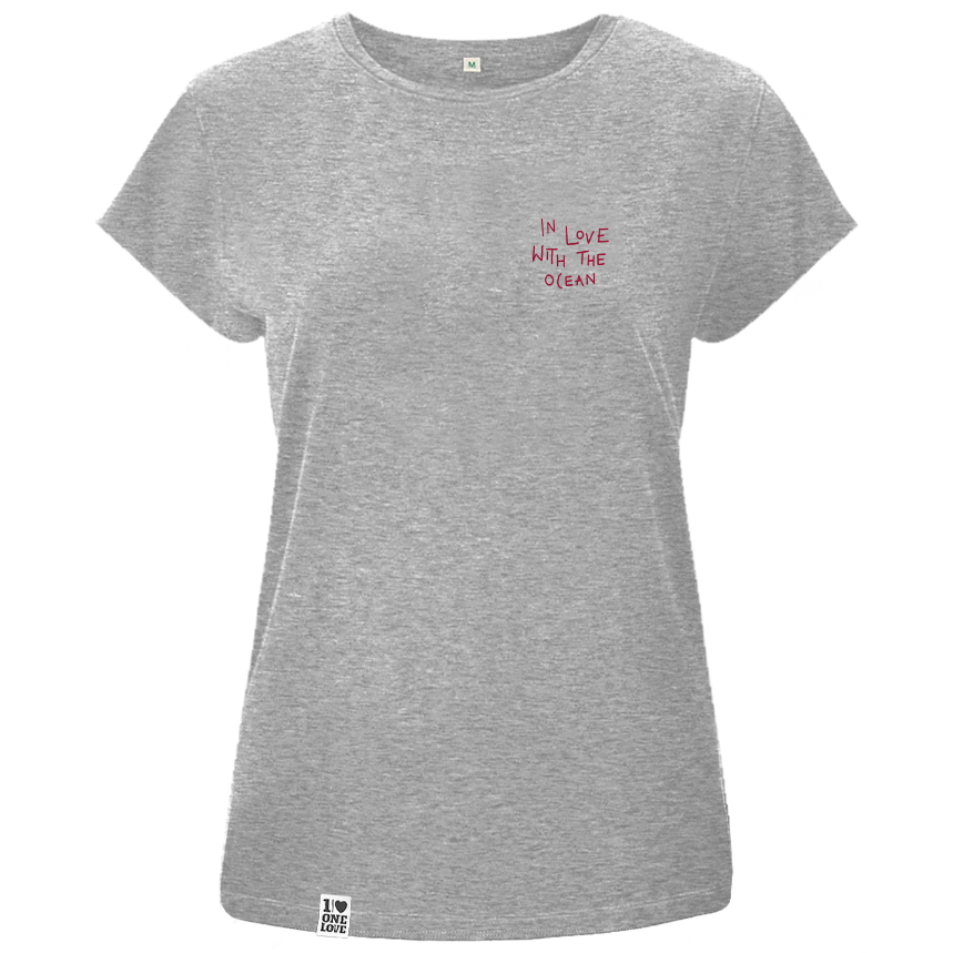 Ocean -  Damen Shirt | 100% Bio-Baumwolle | Edler Stick