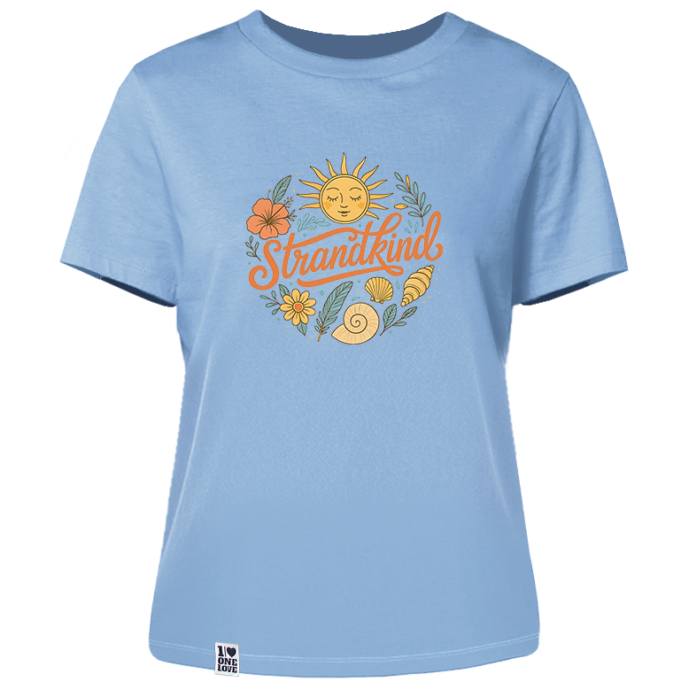 Strandkind - Damen Shirt | 100% Bio-Baumwolle