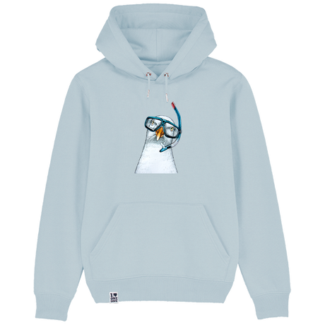 Haubentaucher – Unisex Hoodie | 100% Bio-Baumwolle