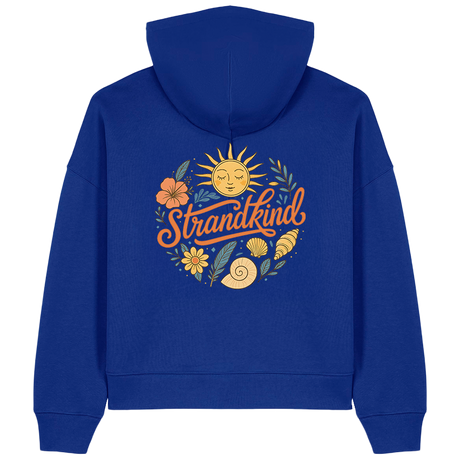Strandkind  Damen Hoodie Premium Bio-Baumwolle | Backprint