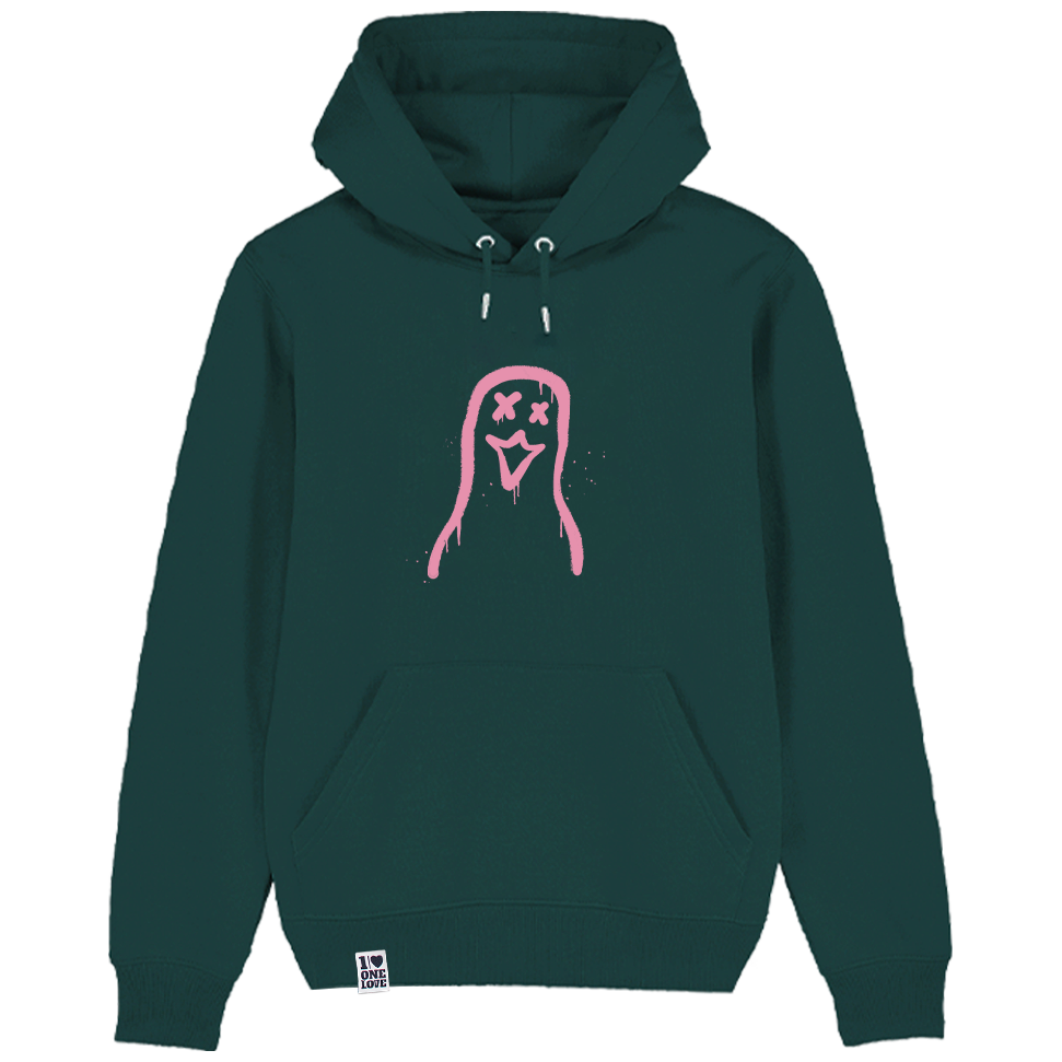 Graffiti Möwe - Unisex Hoodie | 100% Bio-Baumwolle