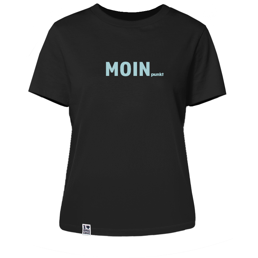 Moin. Damen Shirt | 100% Bio-Baumwolle