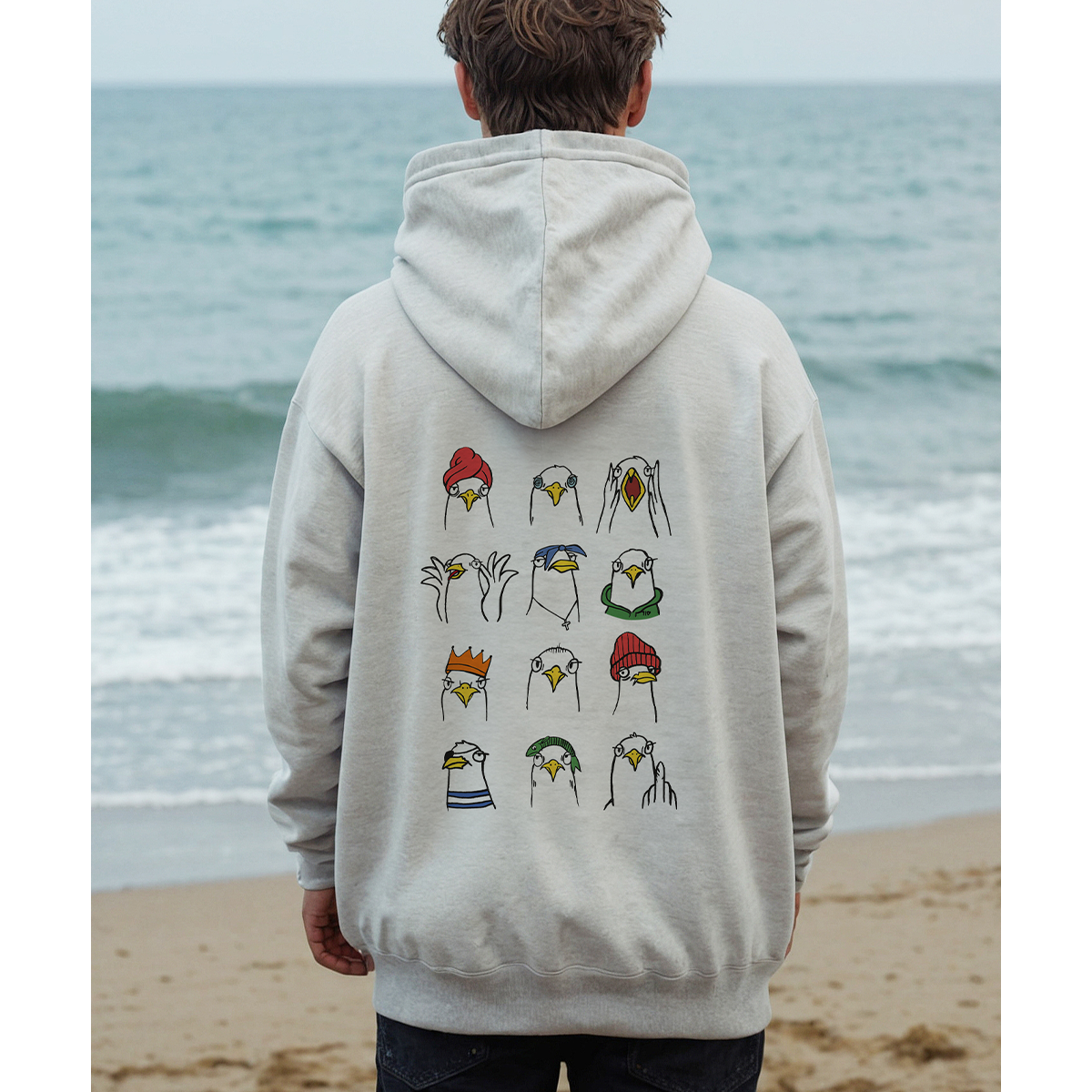 Dein Stück Meer - Unisex Hoodie | 100% Bio-Baumwolle | Backprint