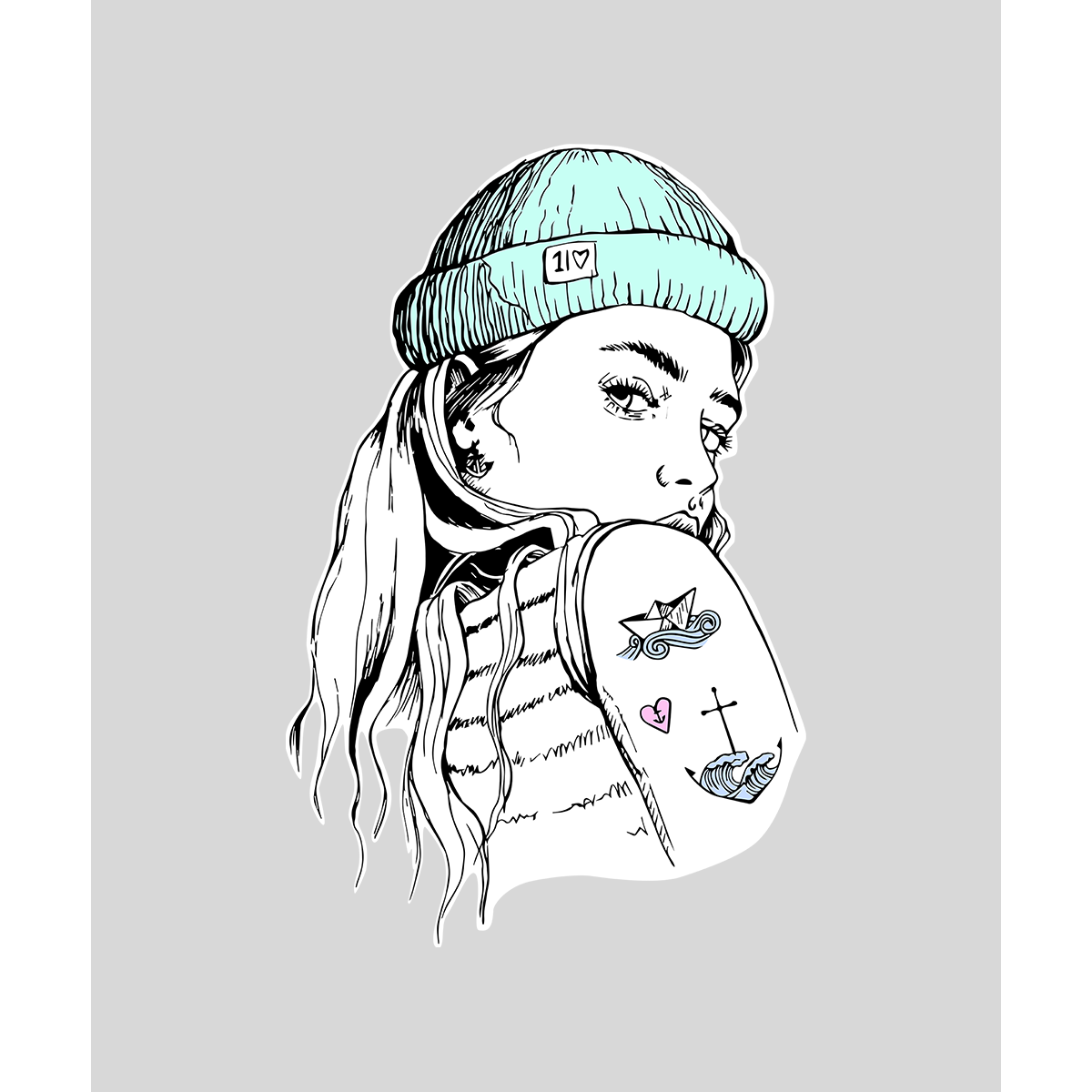 Skipperin Lucy -  Herren Shirt | 100% Bio-Baumwolle