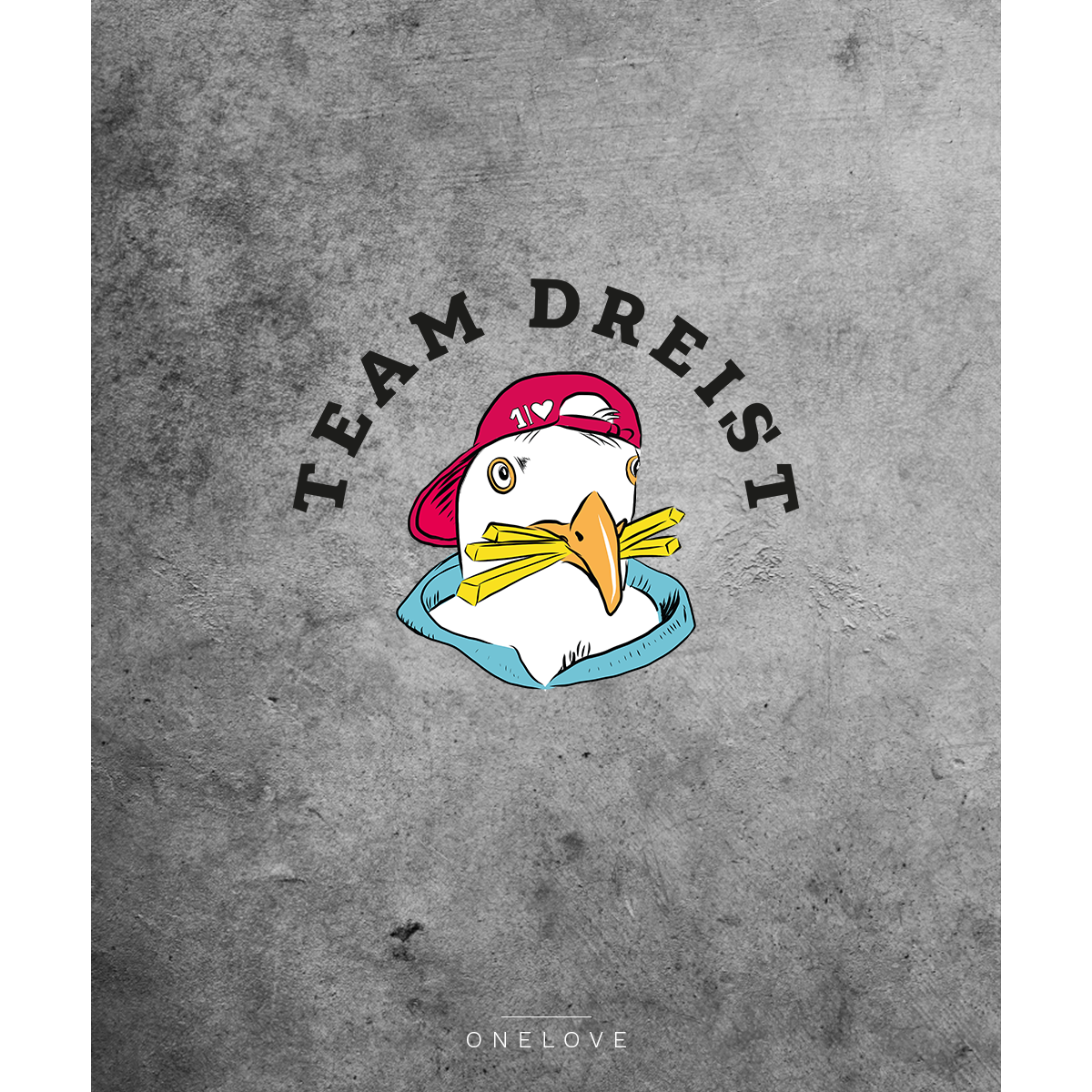 Team Dreist - Herren Shirt | 100% Bio-Baumwolle