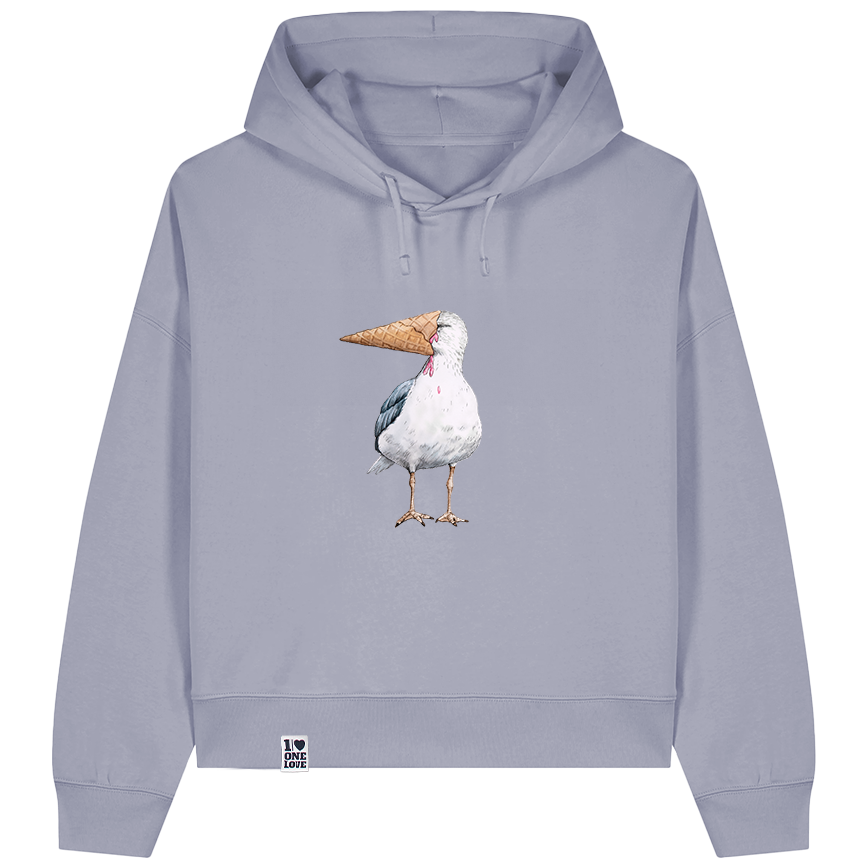 Eisvogel - Damen Hoodie | Bio-Baumwolle