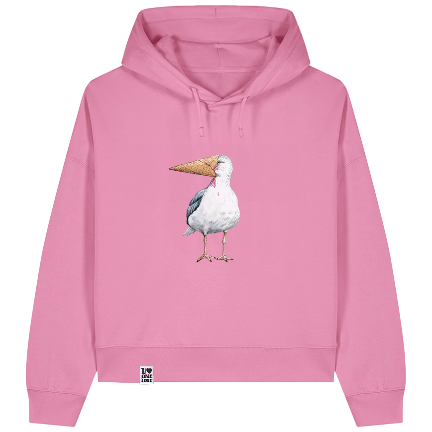 Eisvogel - Damen Hoodie | Bio-Baumwolle