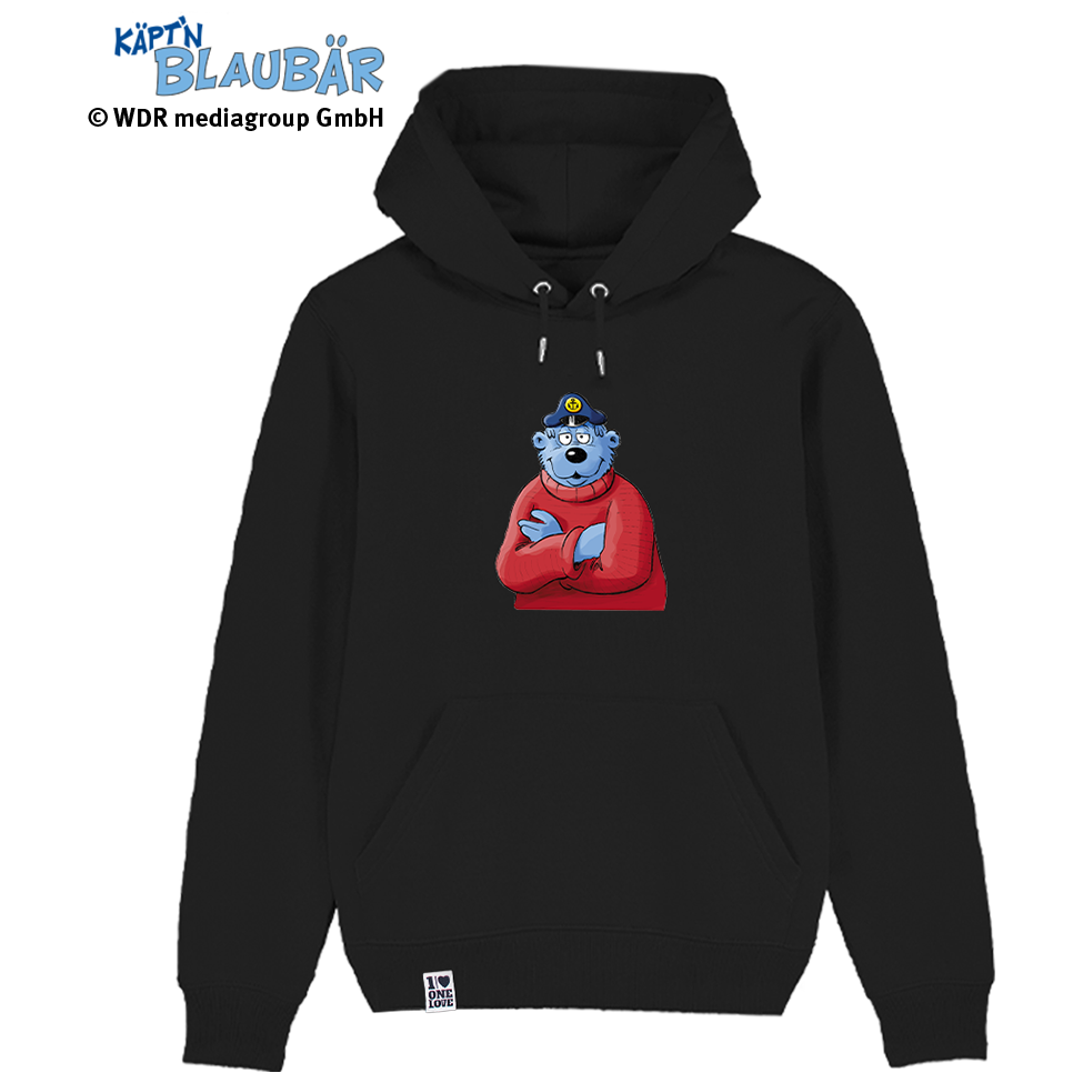 Käpt'n Blaubär - Unisex Hoodie | 100% Bio-Baumwolle