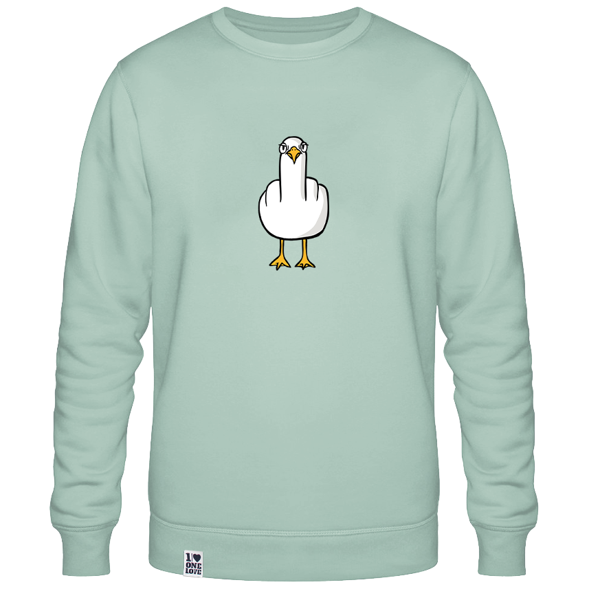 Maritimer Statement-Sweater – F**k You Möwe