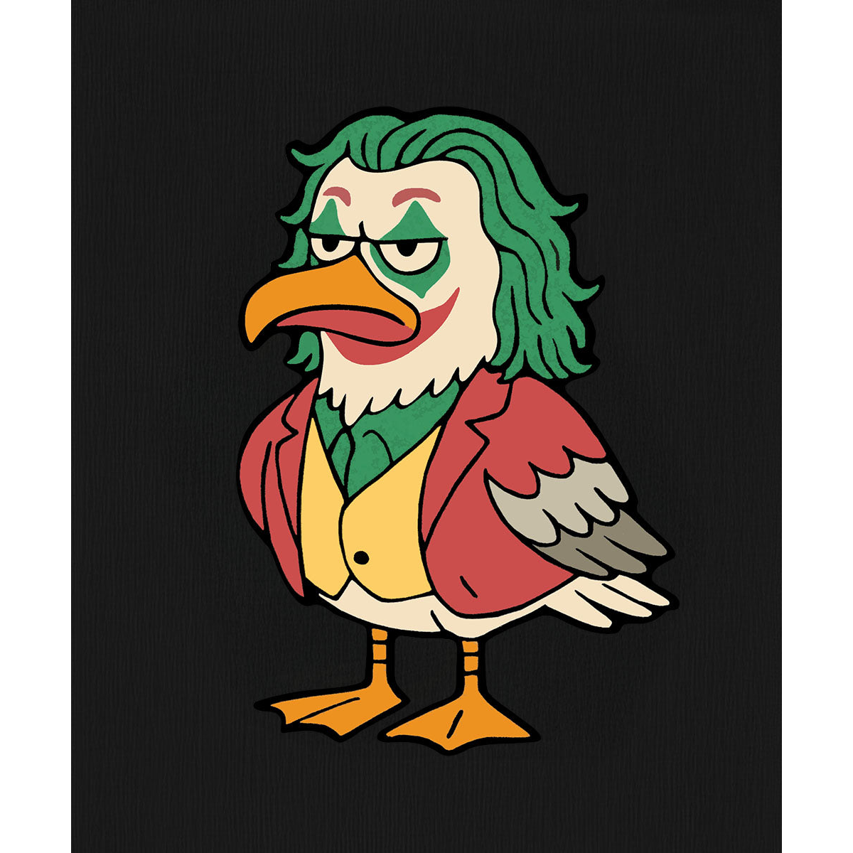 Joker Möwe - Herren Shirt | 100% Bio-Baumwolle