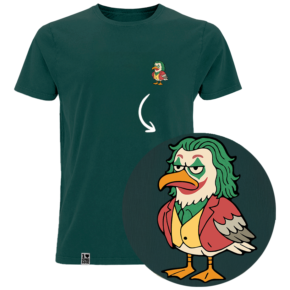 Joker Möwe - Herren Shirt | 100% Bio-Baumwolle