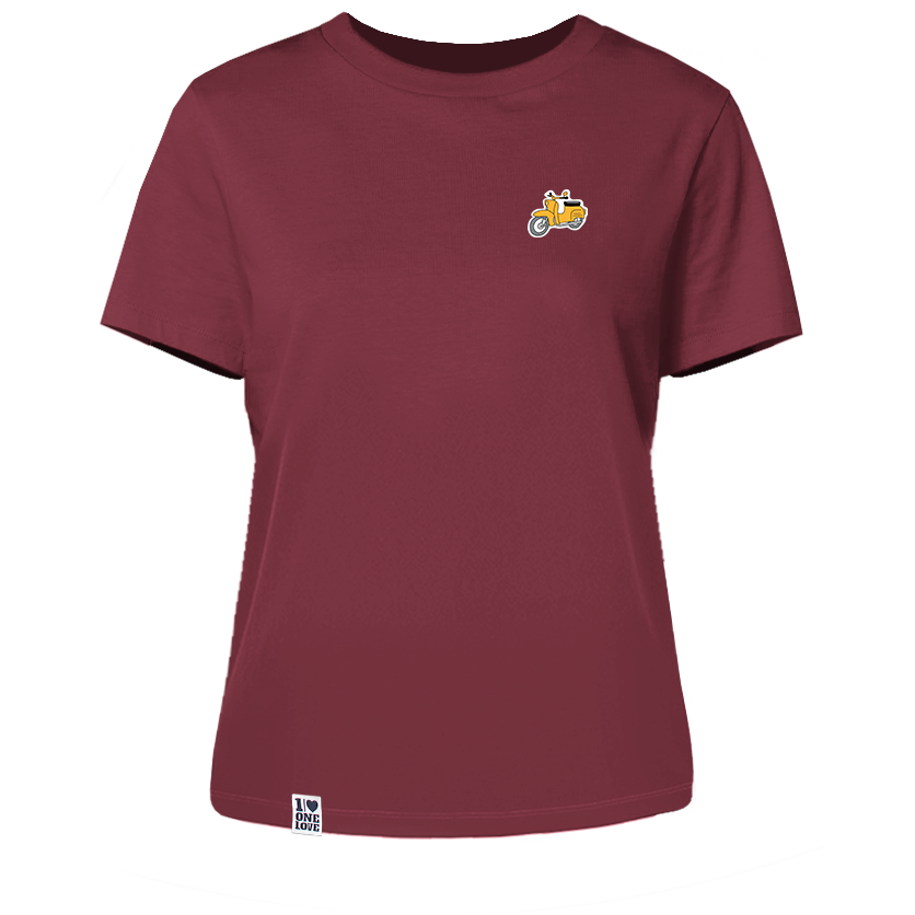 Roller - Damen Shirt | 100% Bio-Baumwolle | Edler Stick