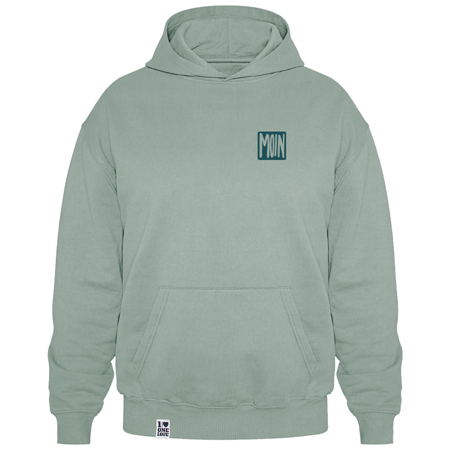 Moin & Meer – Unisex Hoodie | 100% Bio-Baumwolle | Oversized & Backprint