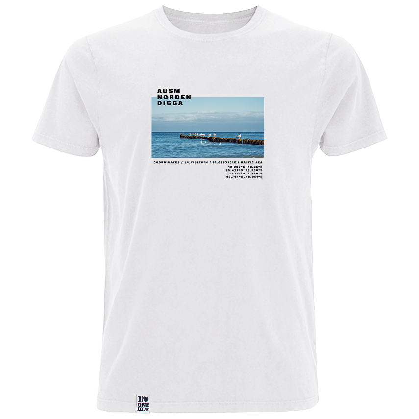 Ausm Norden Digga – Herren Shirt | 100% Bio-Baumwolle