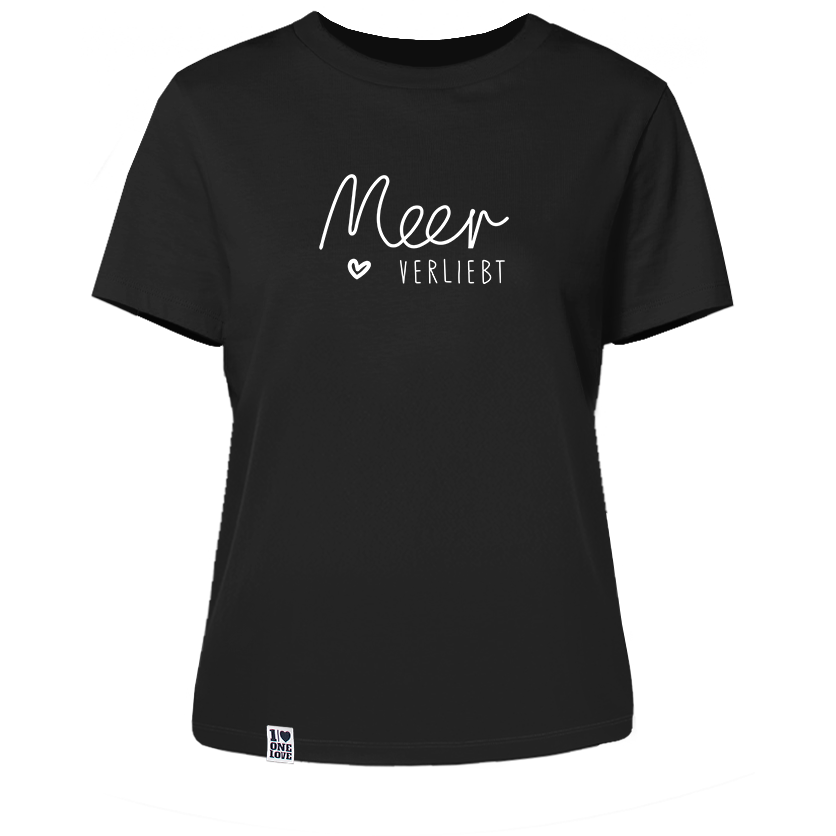 Meerverliebt - Damen Shirt | 100% Bio-Baumwolle