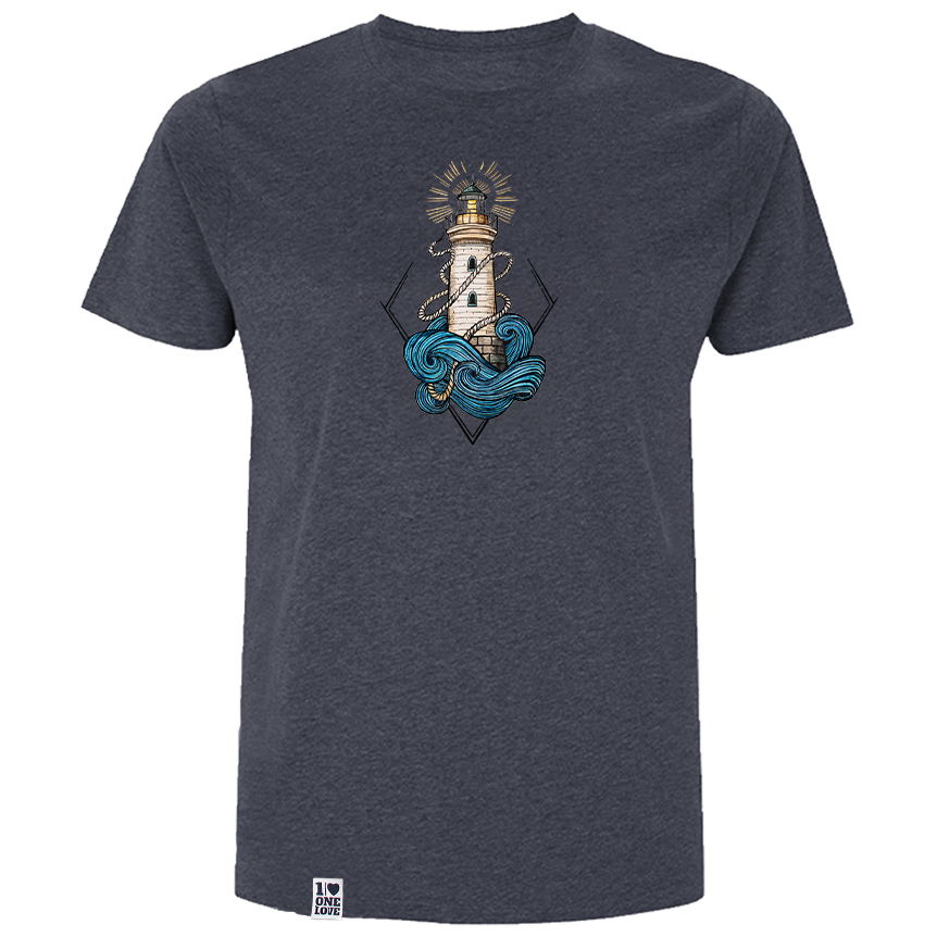 Leuchtturm - Herren Shirt | 100% Bio-Baumwolle